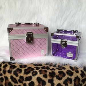 Caboodles Pink and Purple Makeup/Jewelry Boxes 💋